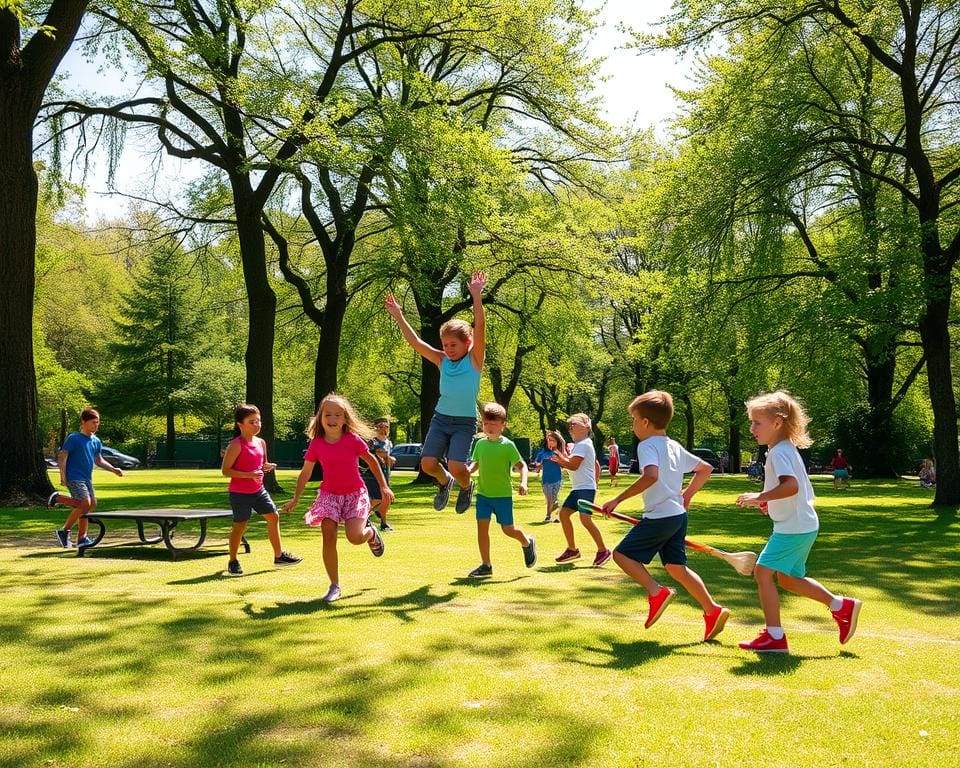 Bewegung für Kinder zur Stärkung der Knochen