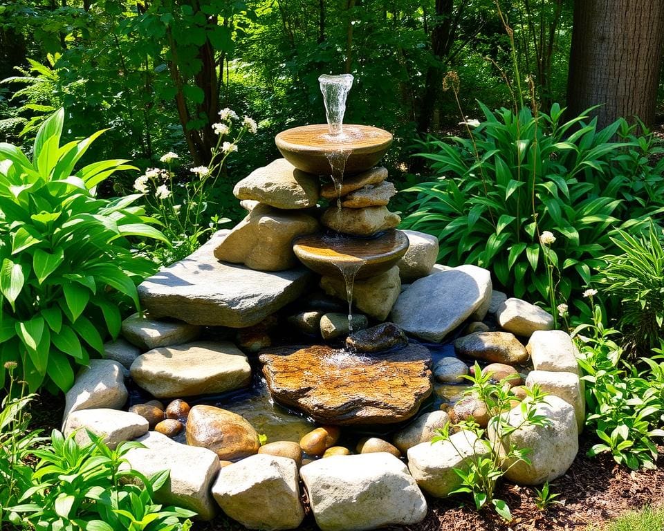 DIY-Gartenbrunnen: Wasserspiele selber bauen