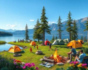 Die besten Orte für familienfreundliche Campingplätze