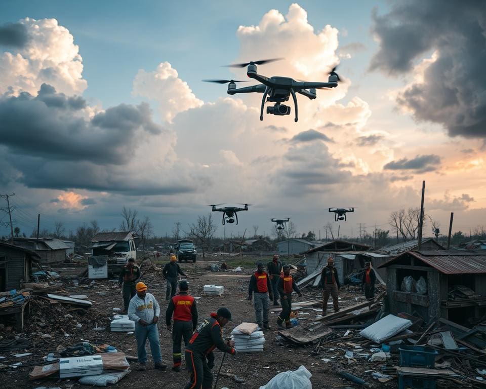Drohnen Technologie in der Notfallhilfe