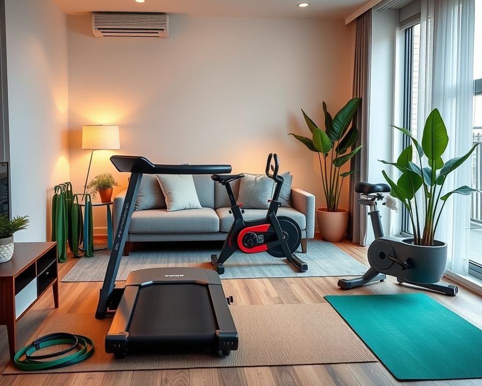 Fitnessgeräte, die in jede Wohnung passen