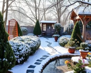 Garten im Winter gestalten: So bleibt es schön