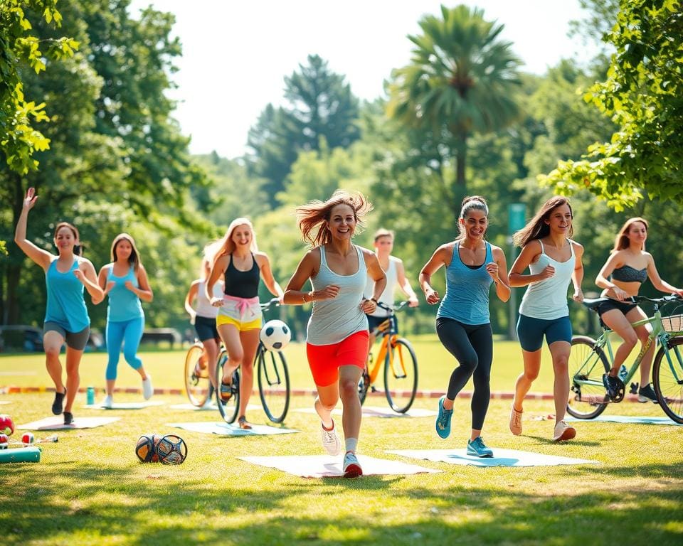 Gesundheitsförderung durch Sportarten