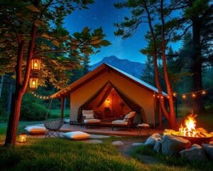 Glamping: Luxus in der Wildnis genießen