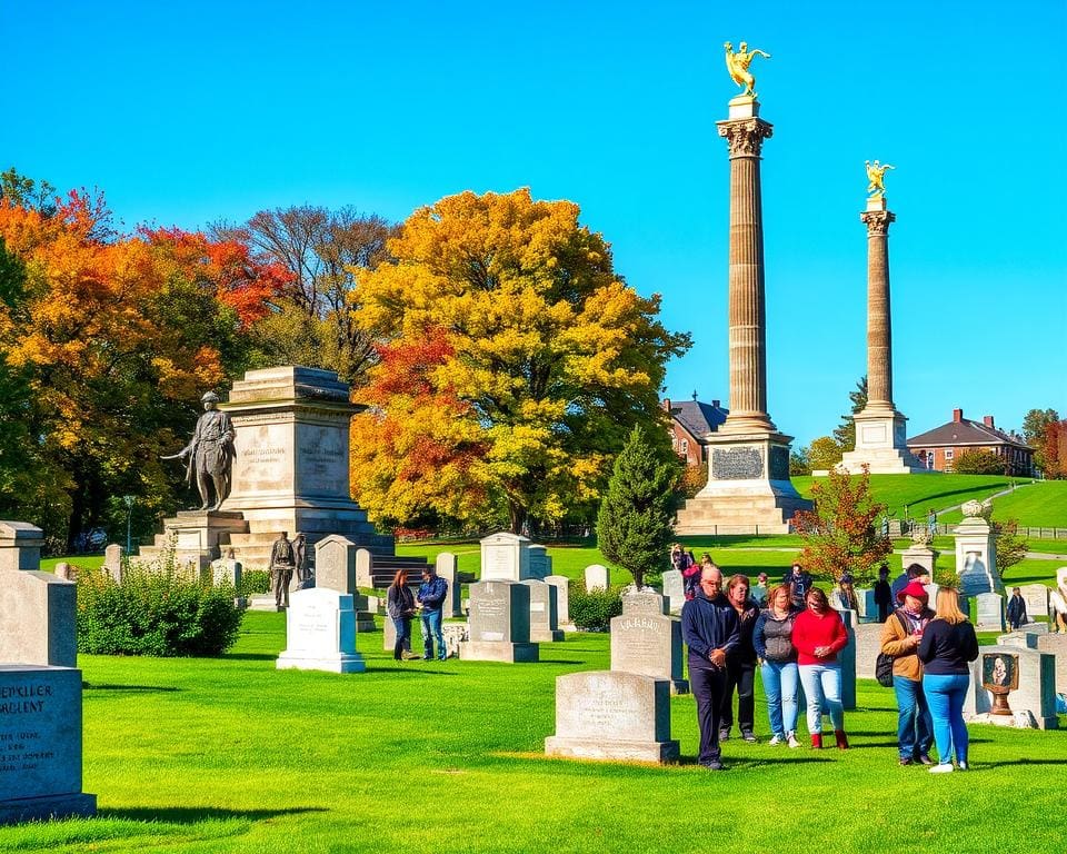 Historische Monumente in Gettysburg, Pennsylvania