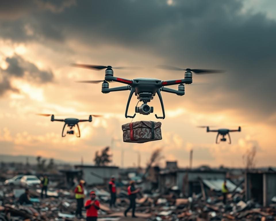 Können Drohnen die Effizienz in der Katastrophenhilfe steigern?