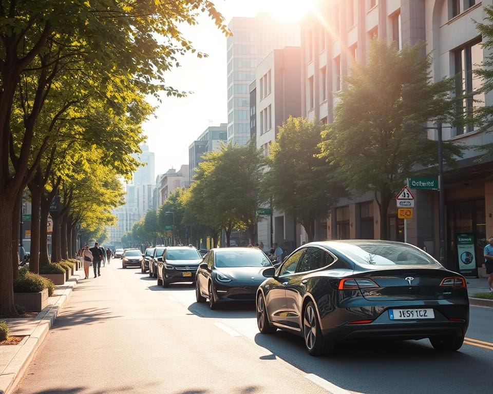 Können Elektroautos den Verkehr in Städten leiser machen?
