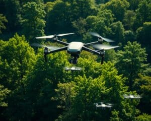 Können autonome Drohnen die Überwachung von Wäldern verbessern?