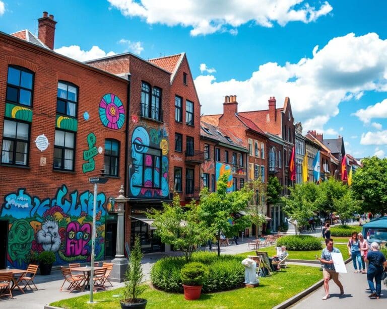 Kreative Viertel in Denver, Colorado