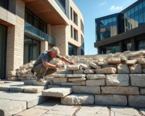 Maurer: Die Kunst des Steinsetzens in moderner Architektur