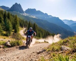 Mountainbiking in Davos: Action pur