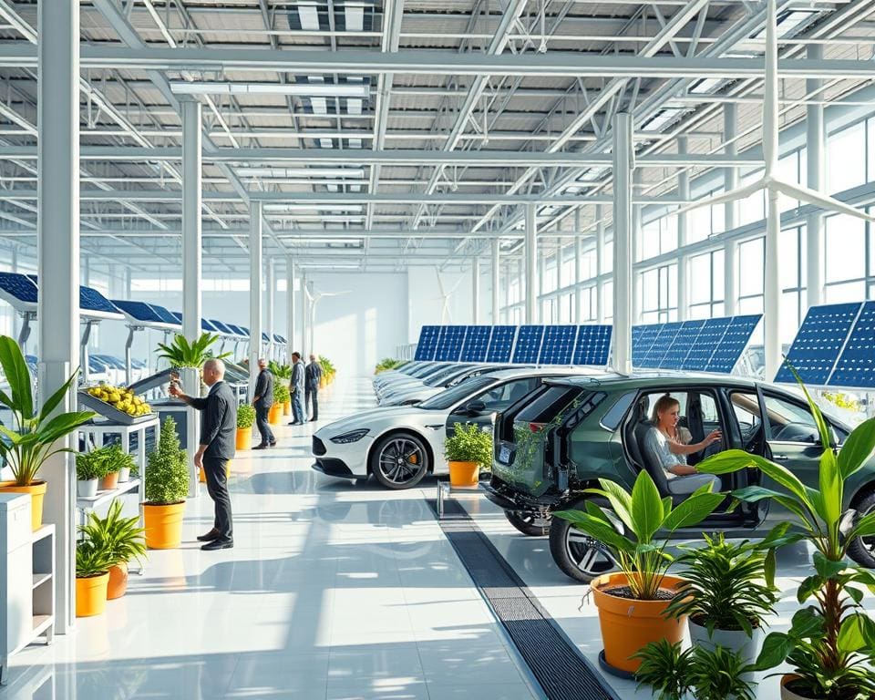 Nachhaltigkeit in der Autoindustrie Nachhaltigkeit in der Autoindustrie