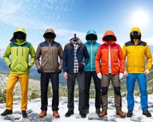 Outdoor-Bekleidung für jedes Wetter