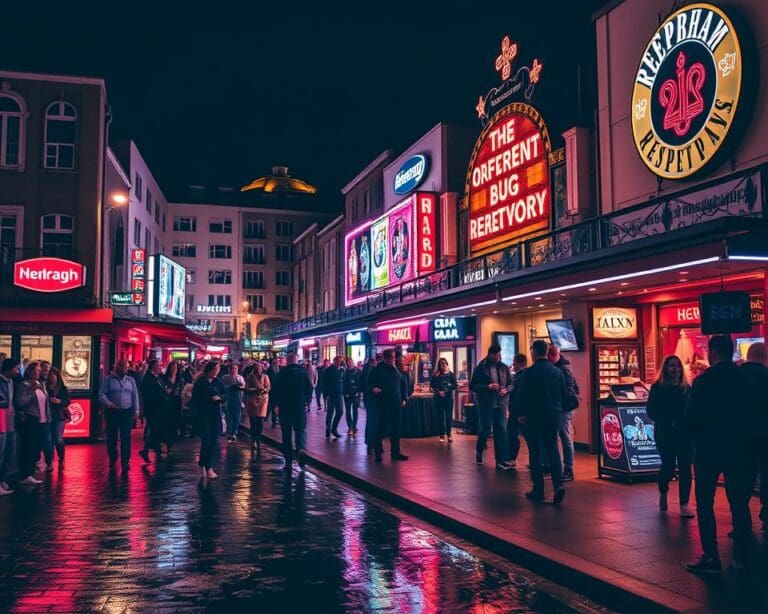 Partymeilen in Hamburg: Reeperbahn und mehr