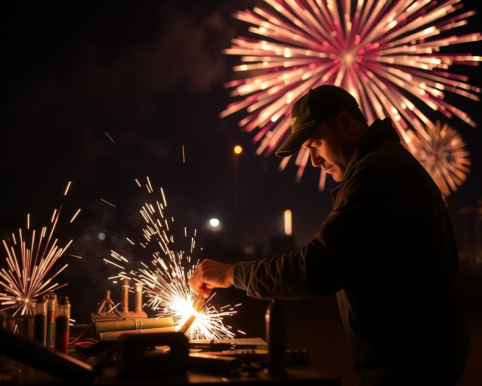 Pyrotechniker: Die Wissenschaft hinter Feuerwerken