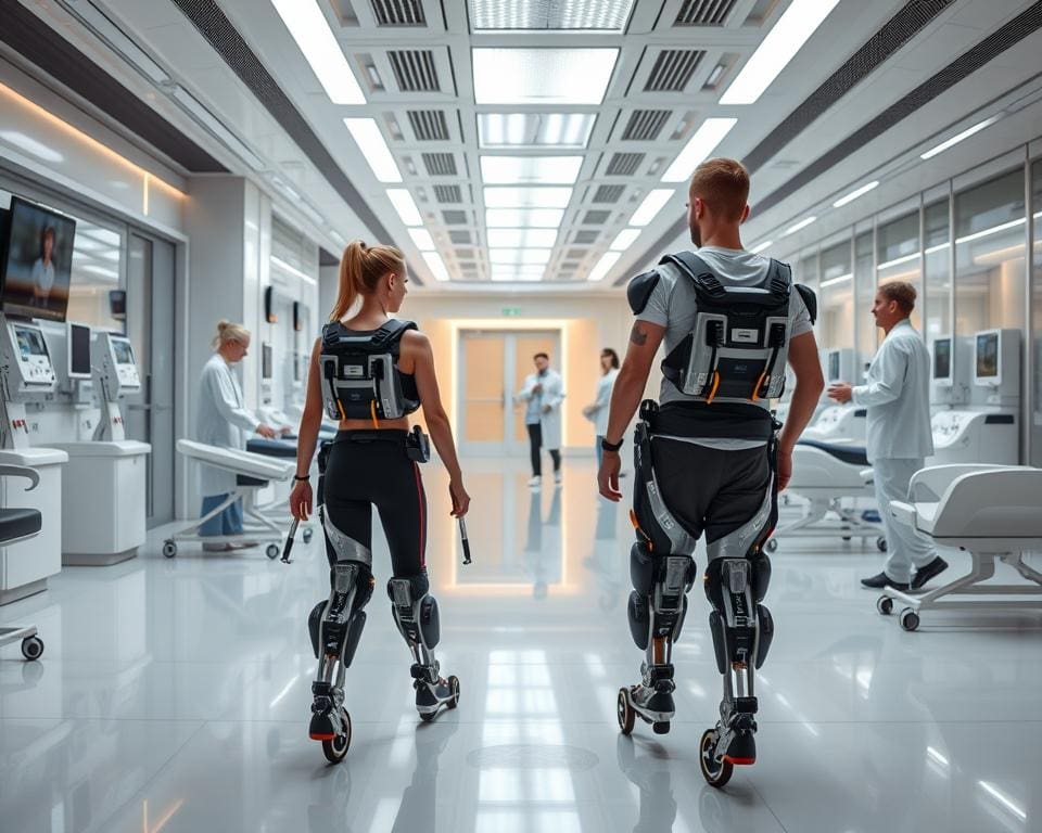 Technologische Rehabilitation mit Exoskeletten