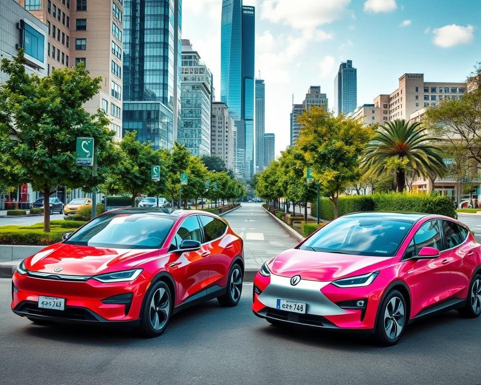 Vergleich von Elektrofahrzeugen Vergleich von Elektrofahrzeugen