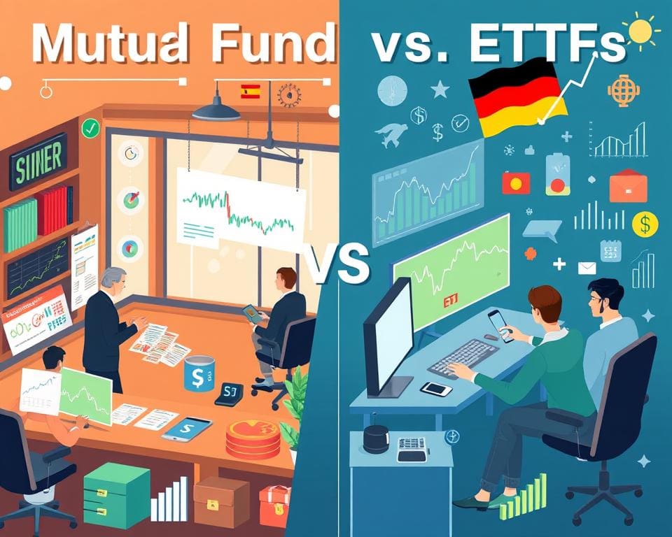 Was ist der Unterschied zwischen Aktienfonds und ETFs?