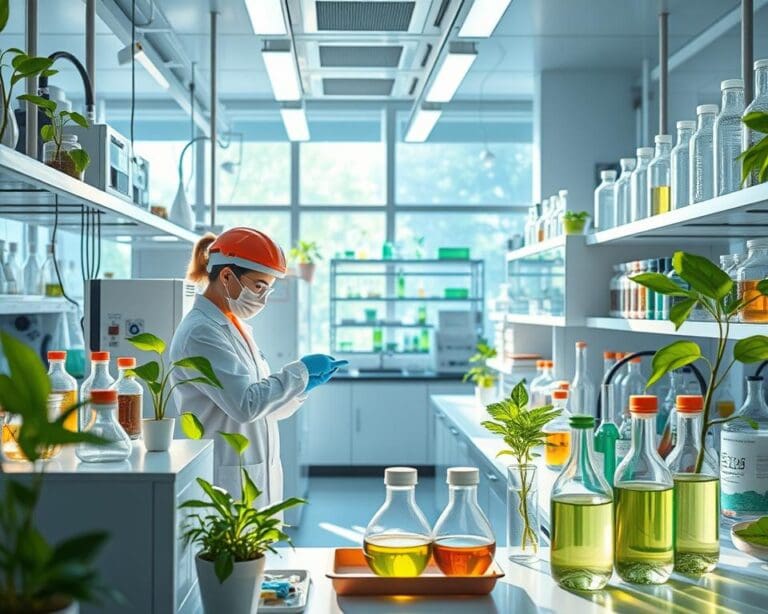 Welche Rolle spielt Chemietechnologie bei der Herstellung nachhaltiger Produkte?
