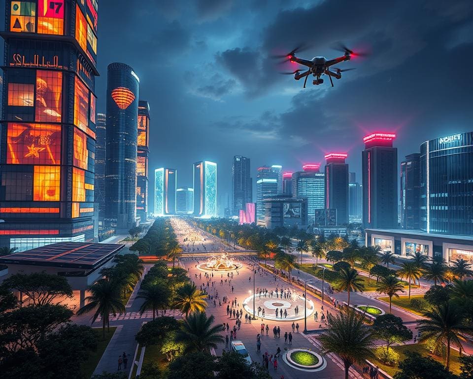 Welche Rolle spielt Lichttechnologie in der urbanen Entwicklung?