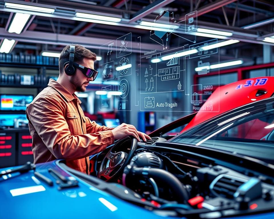 Wie beeinflusst Augmented Reality die Reparatur von Autos?
