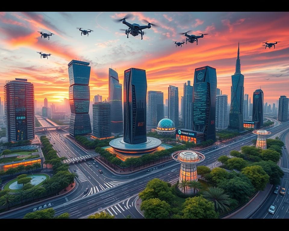 Wie beeinflusst KI die Gestaltung moderner Städte?