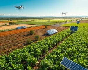 Wie beeinflusst Raumfahrttechnologie die Landwirtschaft?