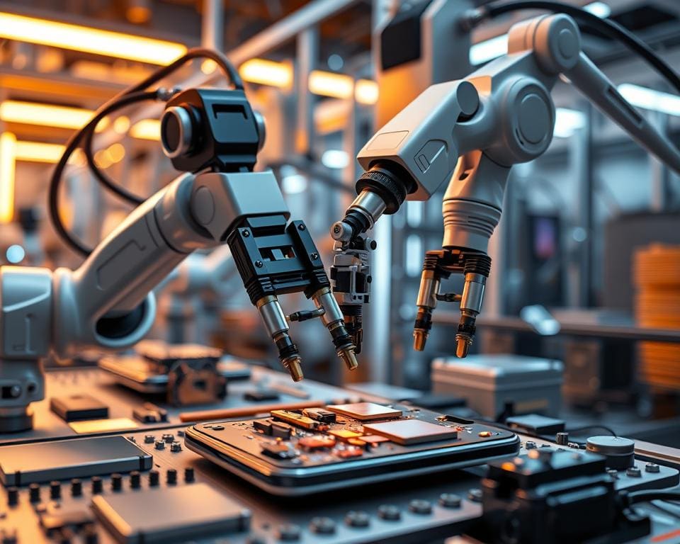 Wie verändert Robotik die Herstellung von Smartphones? Wie verändert Robotik die Herstellung von Smartphones?
