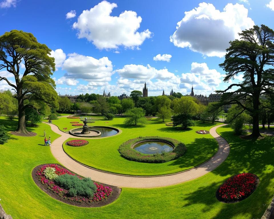 schöne Parks in Glasgow