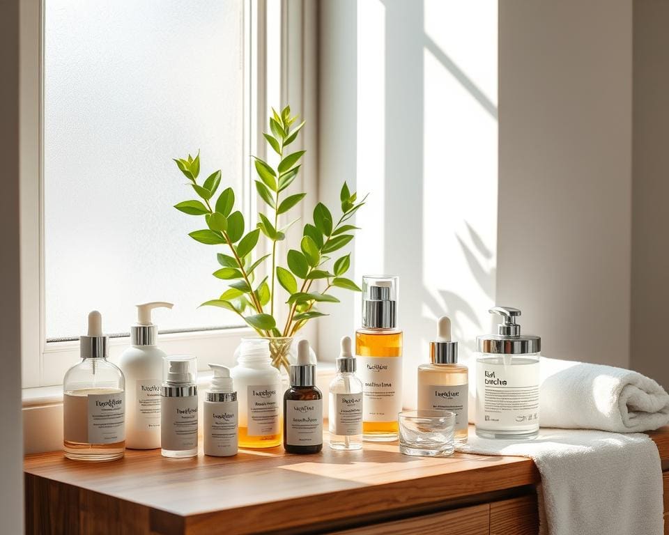 tägliche Hautpflegeroutine