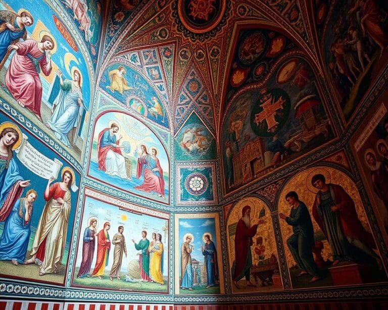 Antike Mosaiken in Ravenna, Italien