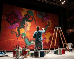 Bühnenmalermeister: Kunstvolle Hintergründe für große Produktionen