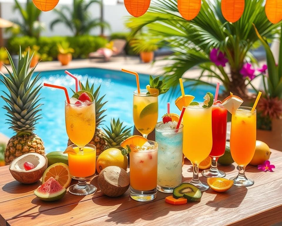 Die besten Drinks für eine gelungene Sommerparty