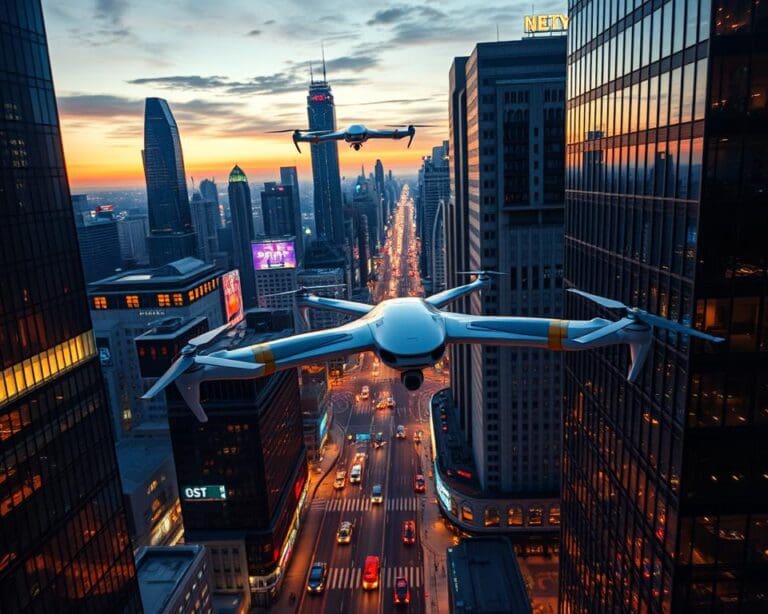 Drohnen-Taxis: Fliegen im Stadtverkehr