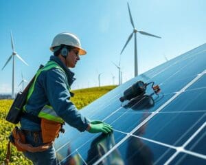 Elektrotechniker für erneuerbare Energien: Saubere Zukunft schaffen