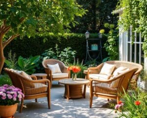 Gartenmöbel aus Naturmaterialien: Trends und Ideen