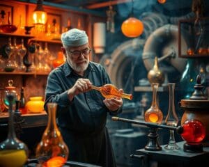 Glasbläsermeister: Kunst und Funktionalität in Glas verbinden