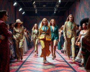 Gucci: Farbenfrohe Akzente für mutige Modefans