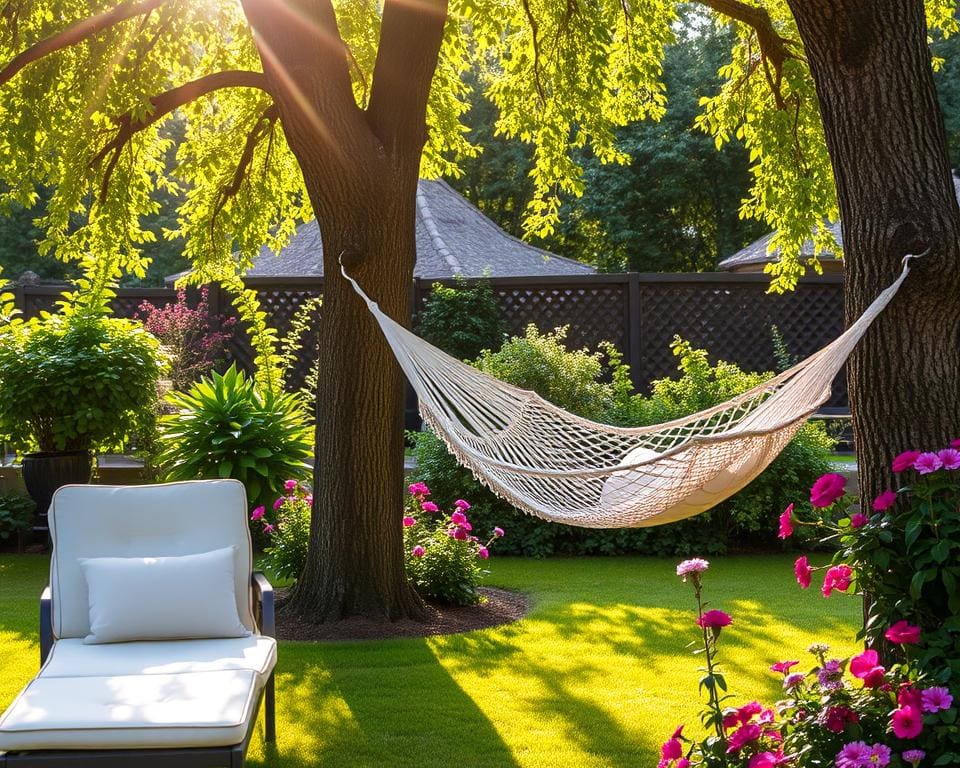 Hängematten und Loungesessel: Entspannen im Garten leicht gemacht