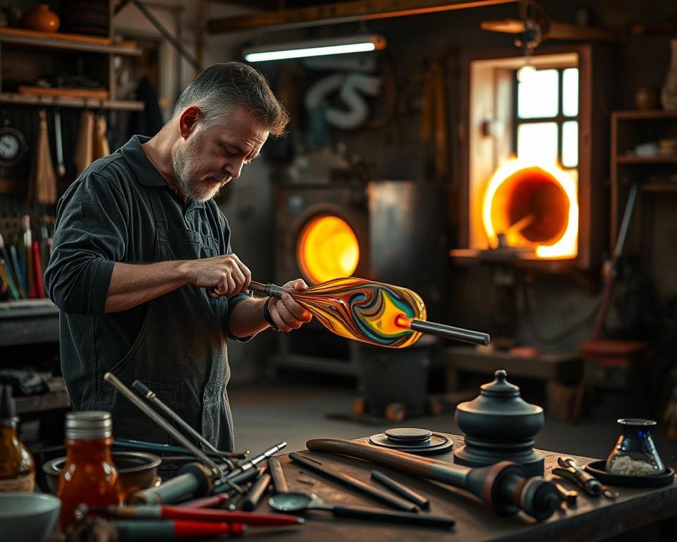 Handwerkskunst im Glasdesign