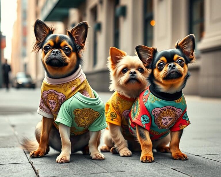 Hunde-T-Shirts von Versace – Für kleine Fashionistas