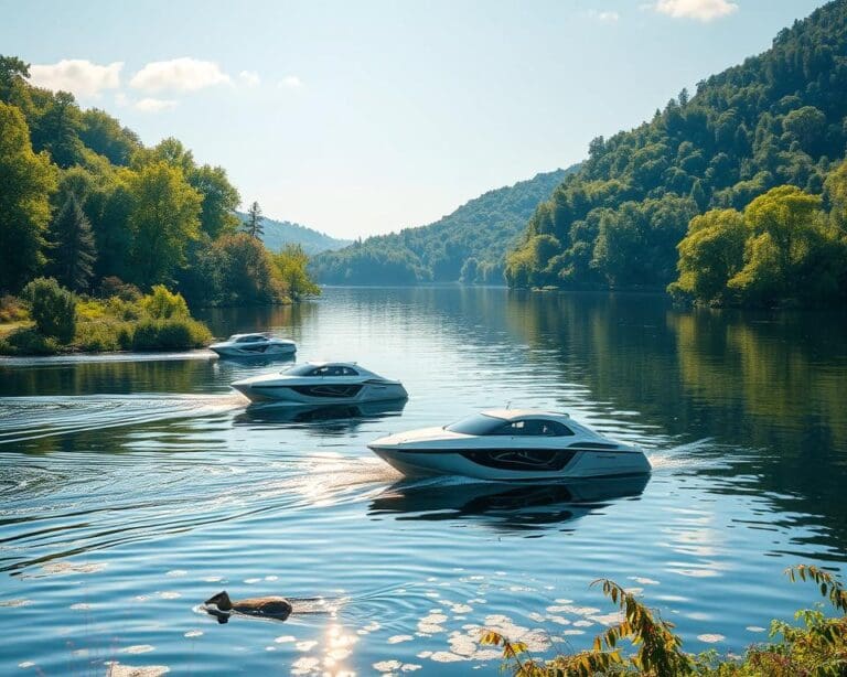 Hybridboote: Effizienz auf Flüssen und Seen