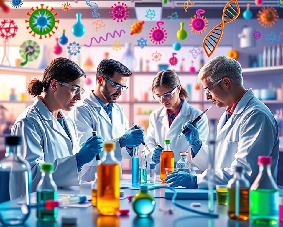 Krankheitsbekämpfung durch biomedizinische Wissenschaft