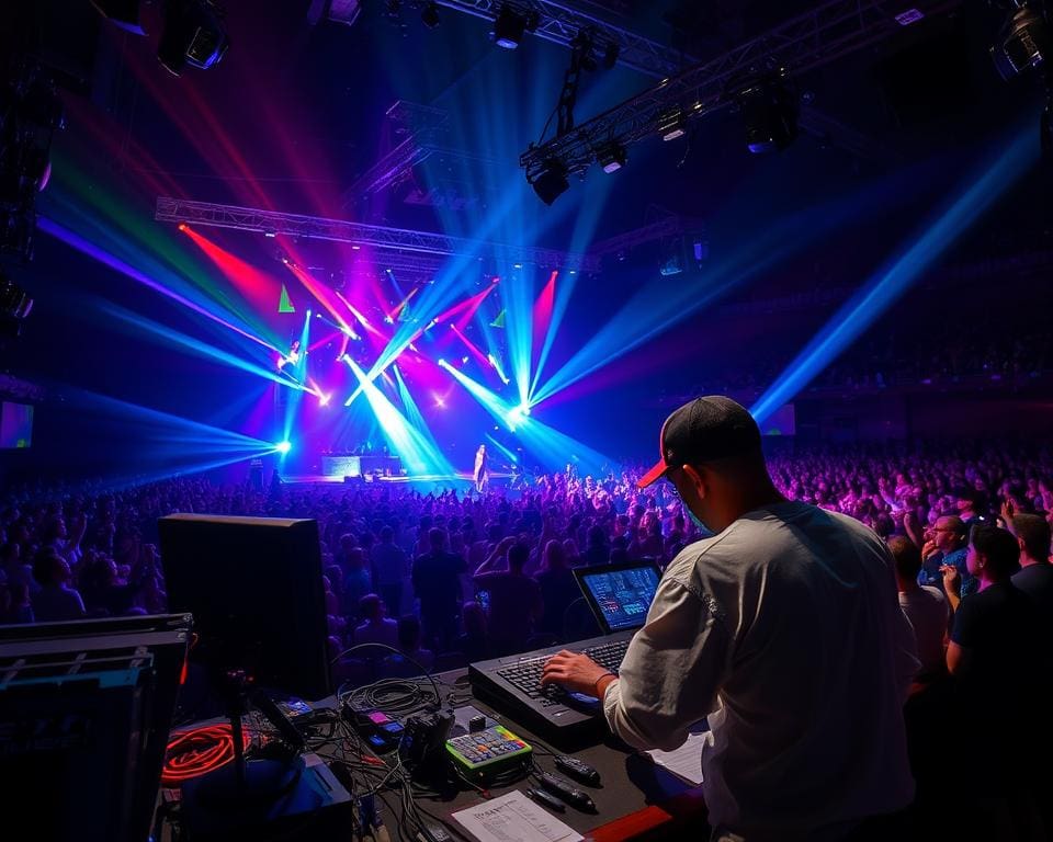Lichttechniker für Konzerte Lichttechniker für Konzerte