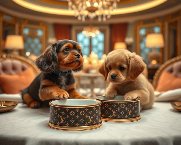 Louis Vuitton Näpfe – Luxuriös speisen
