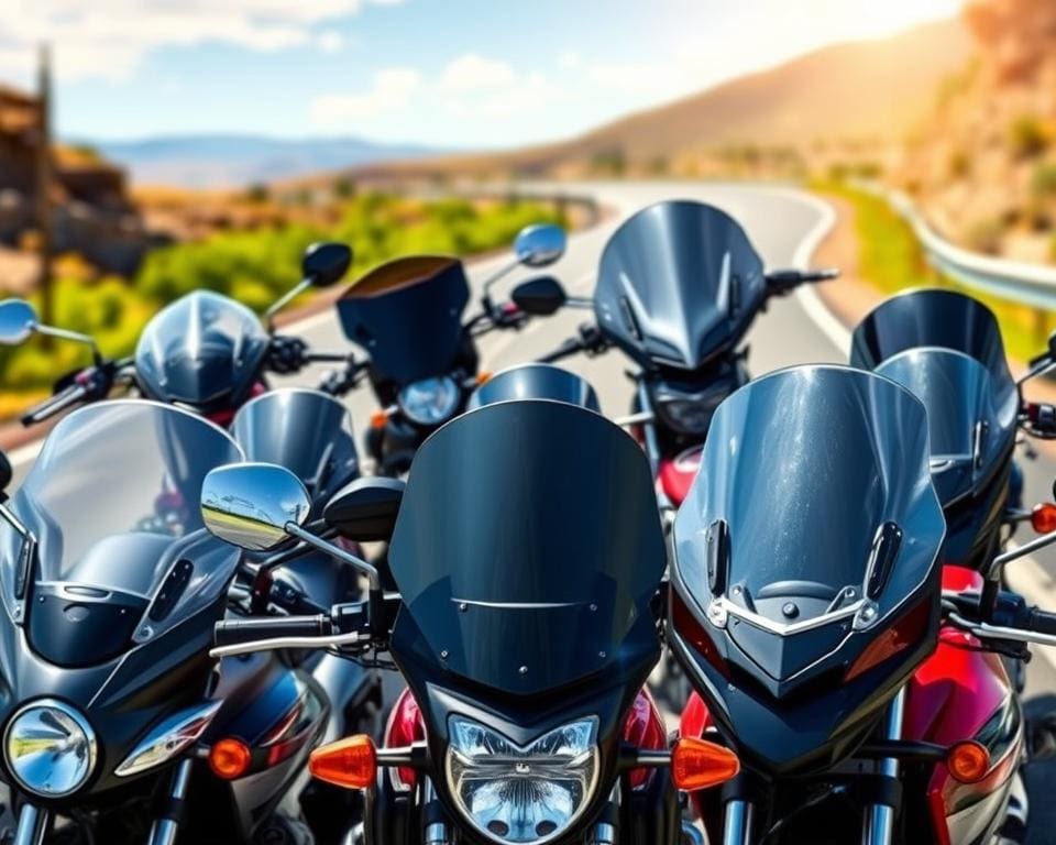 Motorrad Windschilder
