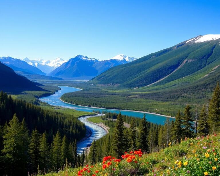 Natur und Weite im Yukon, Kanada