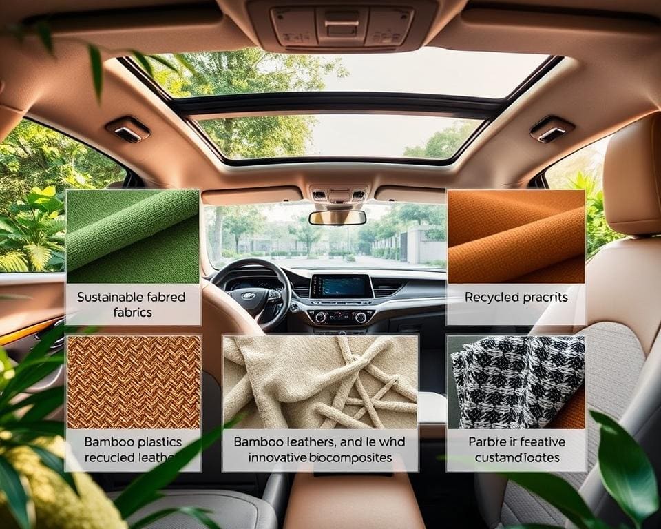 Ökologische Materialien für Autos