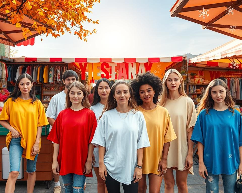 Oversized T-Shirts: Der Trend für jede Jahreszeit