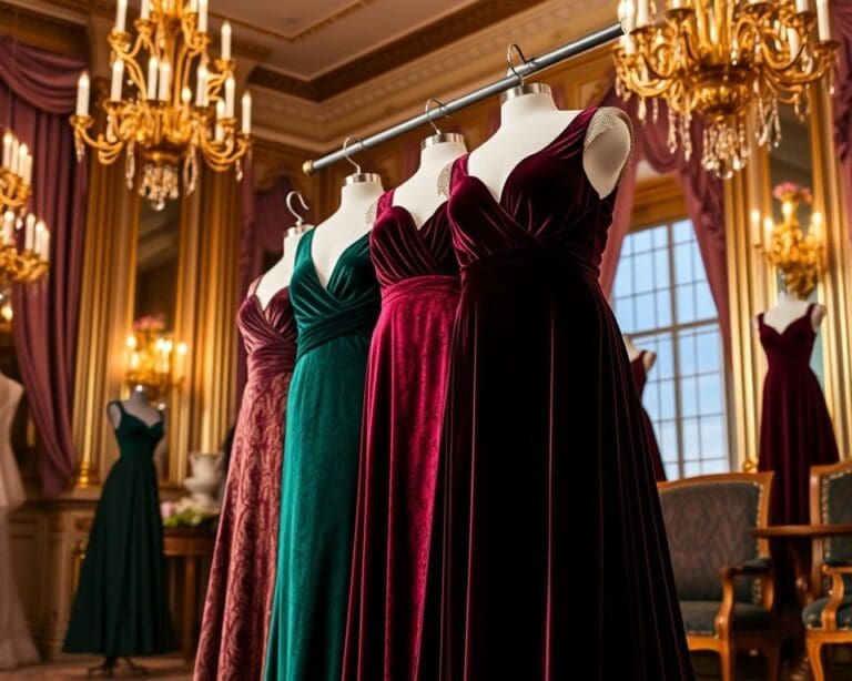 Samtkleider: Der Stoff für festliche Gelegenheiten
